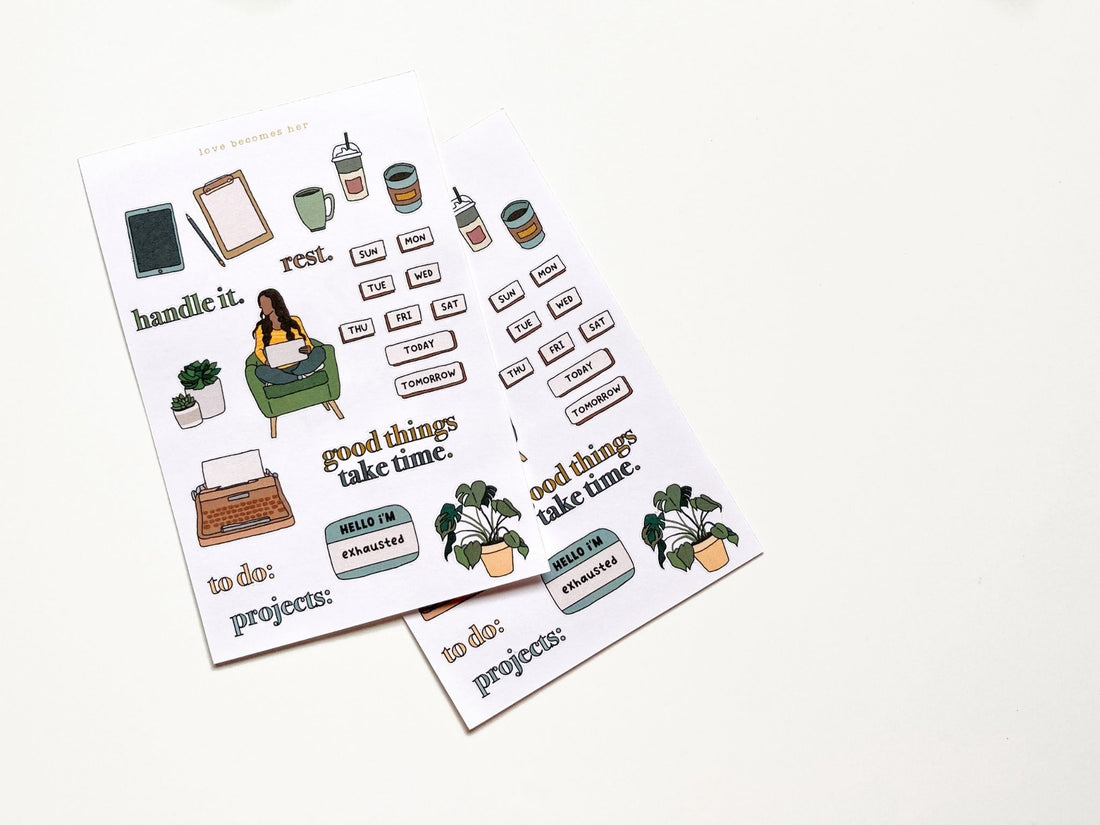 how to print and cut stickers feature photo