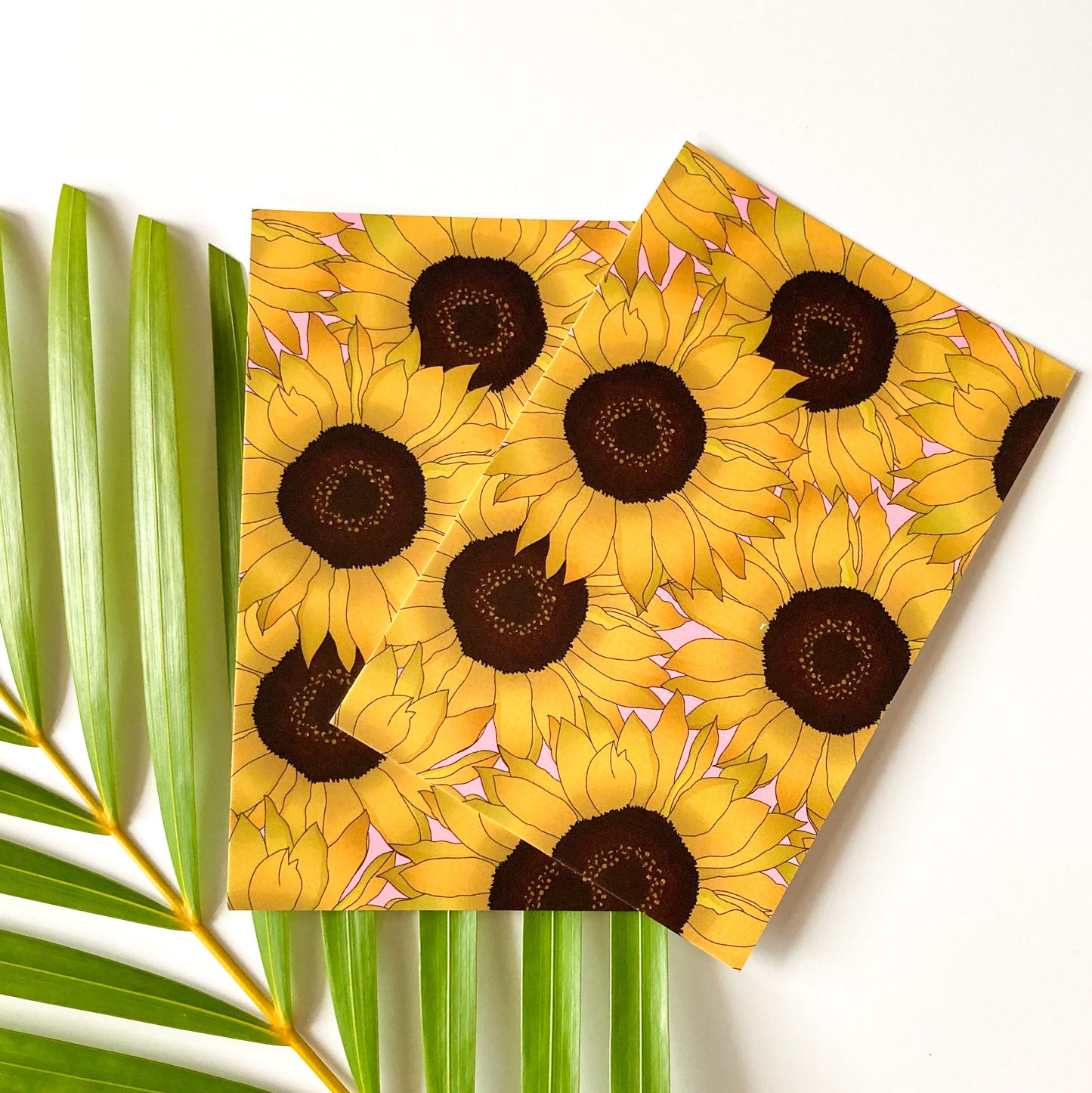 Sunflowers Splayed Postcard